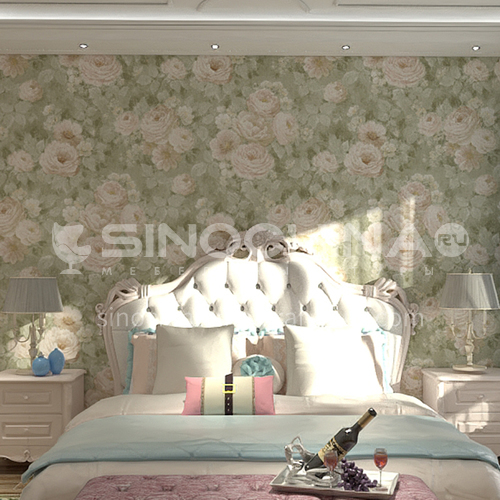 Waterproof and mildew proof living room bedroom wallpaper Classical style Wallpaper VA619 Wall decorationn